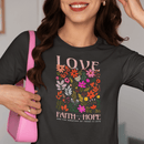 Love Faith Hope - Zach Christian Apparel - Christian apparel