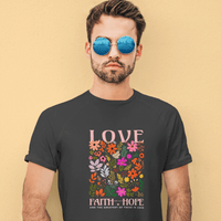 Love Faith Hope - Zach Christian Apparel - Christian apparel