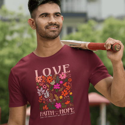 Love Faith Hope - Zach Christian Apparel - Christian apparel