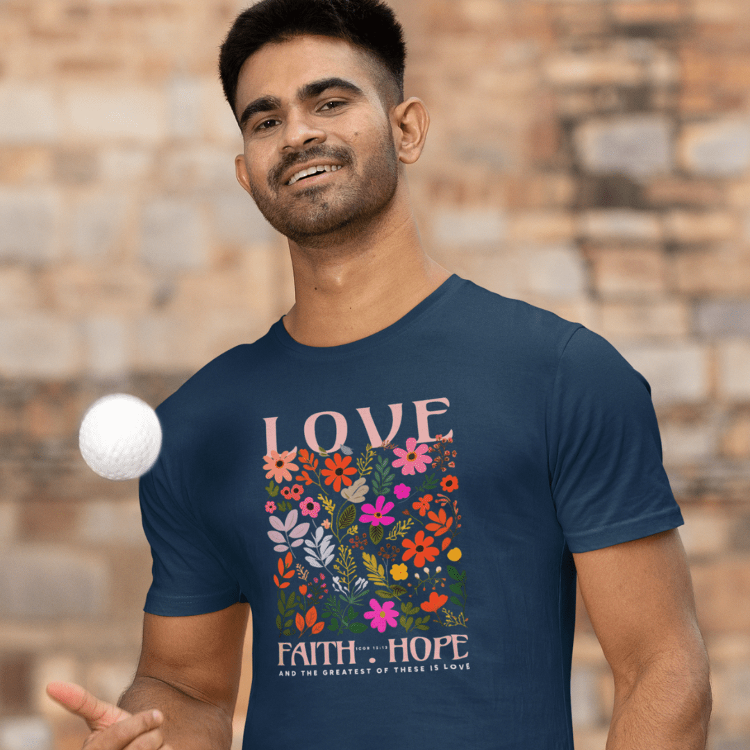 Love Faith Hope - Zach Christian Apparel - Christian apparel