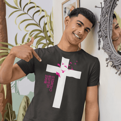 Make Heaven Crowded - Zach Christian Apparel - Christian apparel