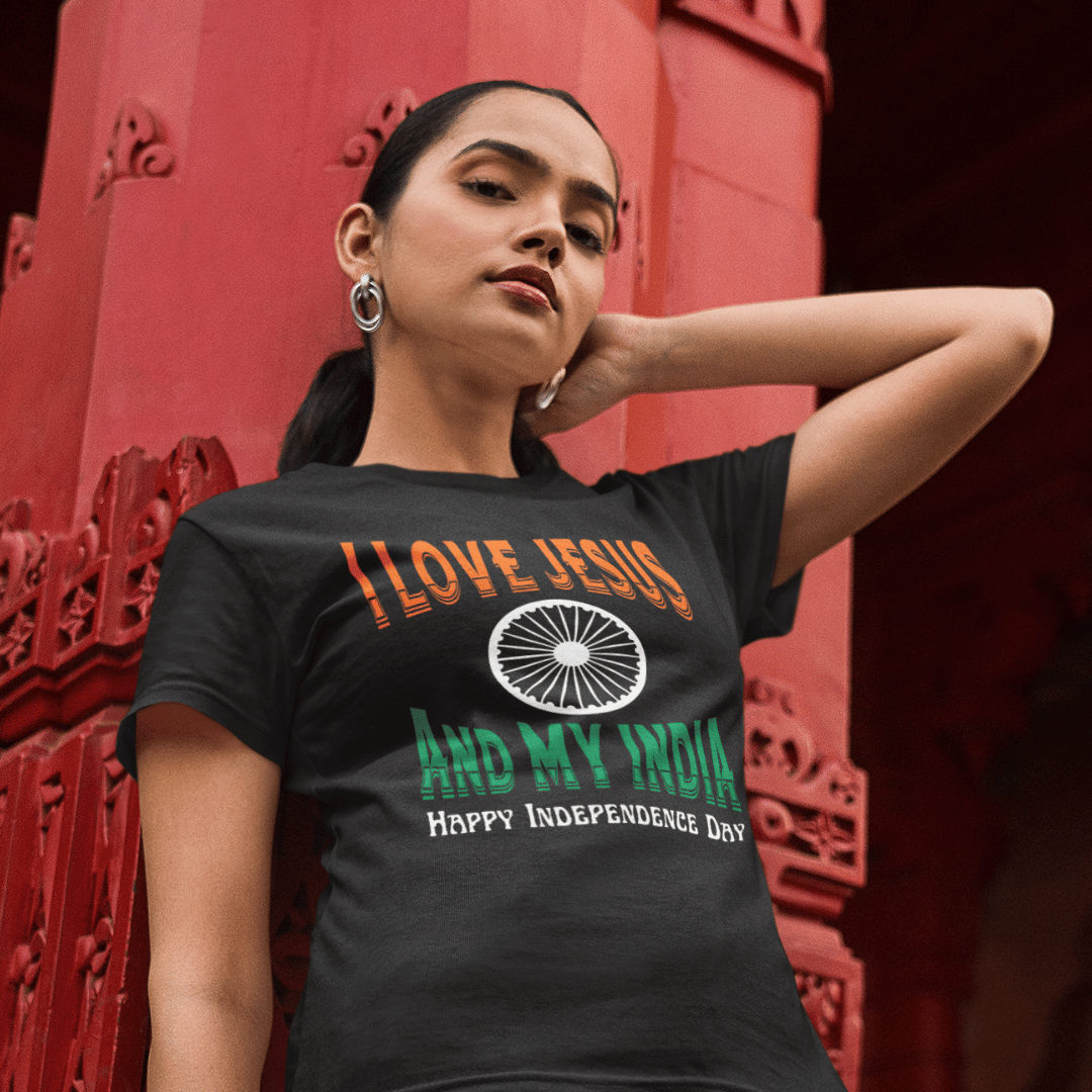 My love - Jesus and India - Zach Christian Apparel - Christian apparel