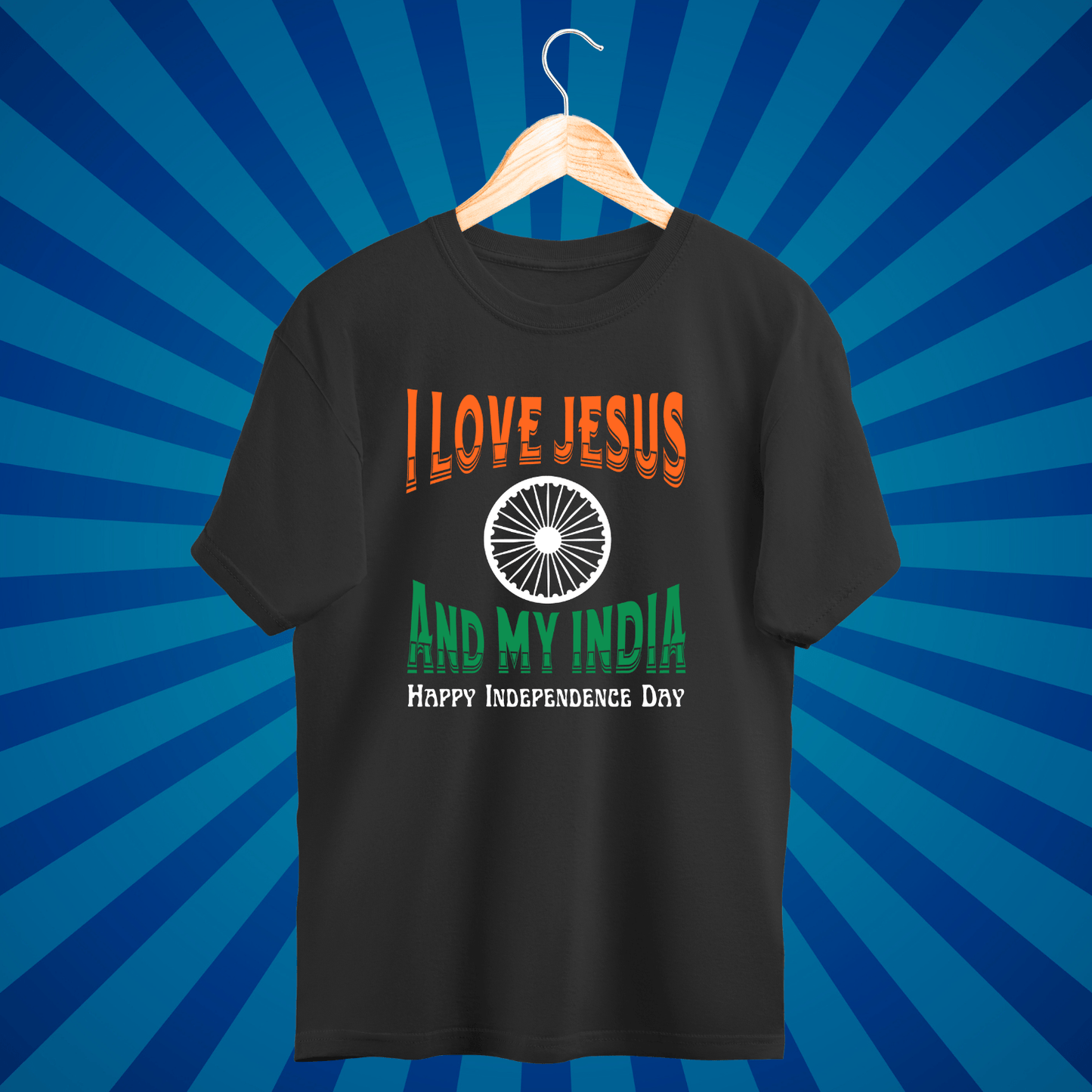 My love - Jesus and India - Zach Christian Apparel - Christian apparel