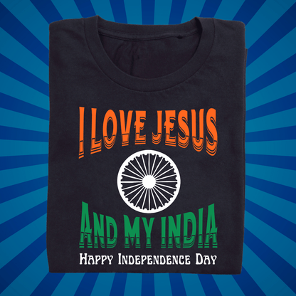 My love - Jesus and India - Zach Christian Apparel - Christian apparel