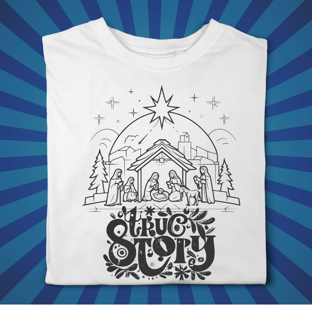Nativity - True Story - Zach Christian Apparel - Christian apparel
