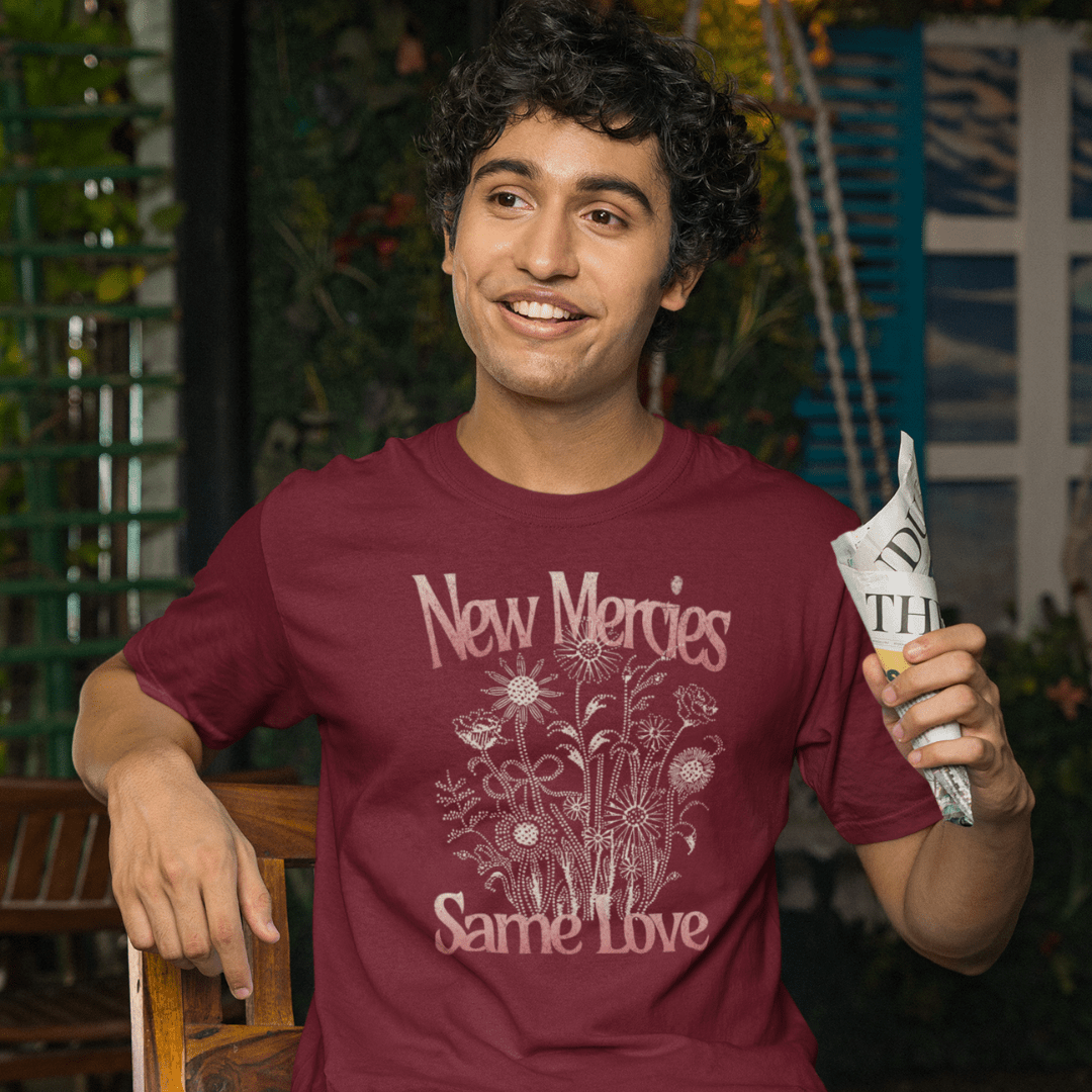 New Mercies Same Love - Zach Christian Apparel - Christian apparel