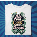 New Year Same Christ More Surrender - Zach Christian Apparel - Christian apparel
