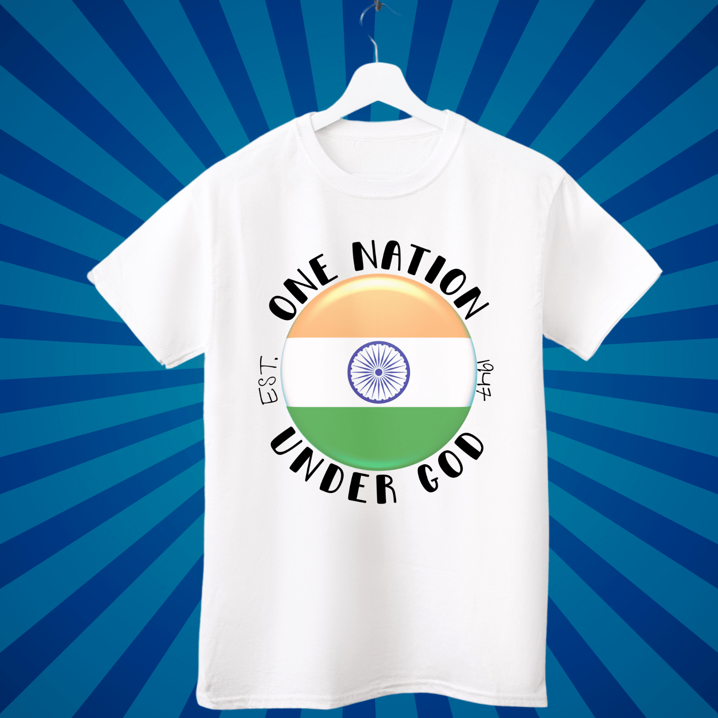 One Nation Under God - Zach Christian Apparel - Christian apparel