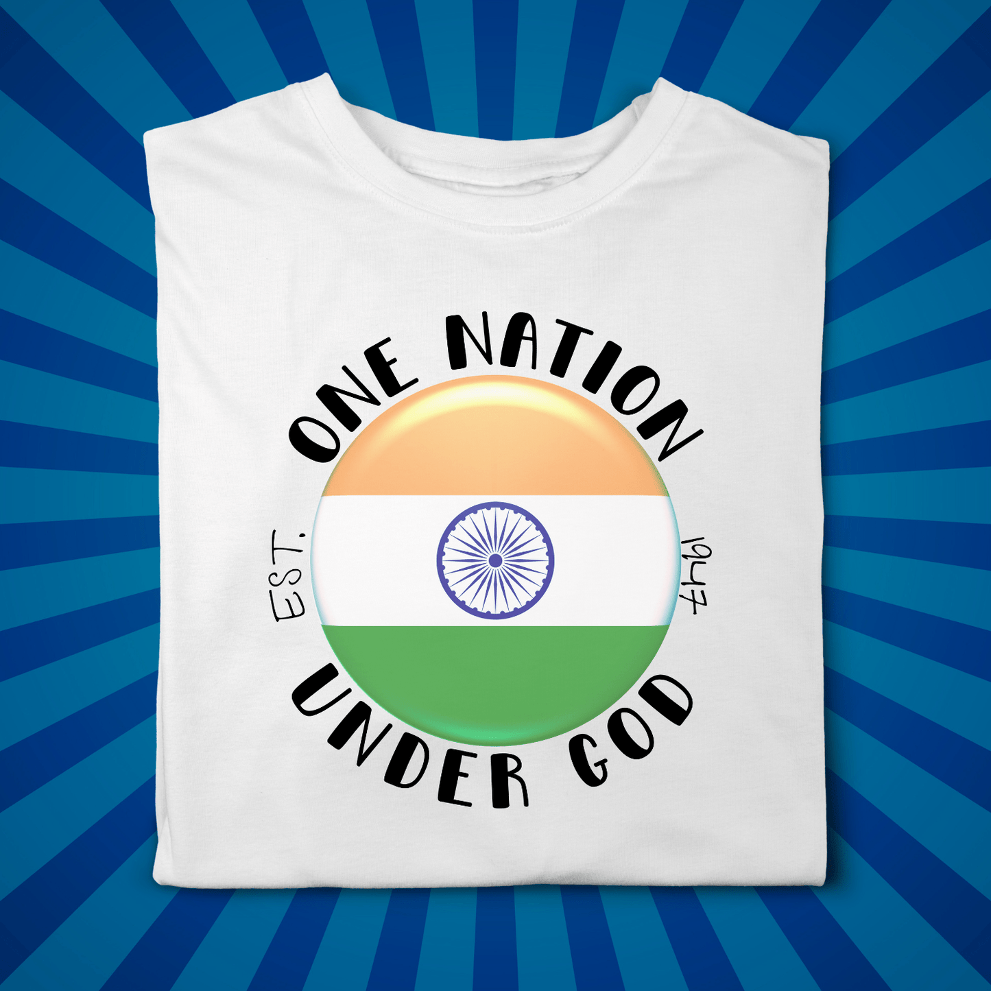 One Nation Under God - Zach Christian Apparel - Christian apparel