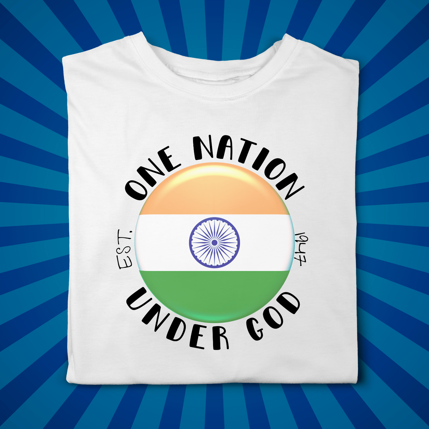 One Nation Under God - Zach Christian Apparel - Christian apparel