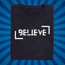 Only Believe - Black - Zach Christian Apparel - Christian apparel