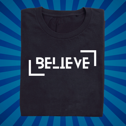 Only Believe - Black - Zach Christian Apparel - Christian apparel