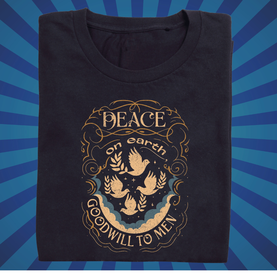Peace on Earth - Zach Christian Apparel - Christian apparel