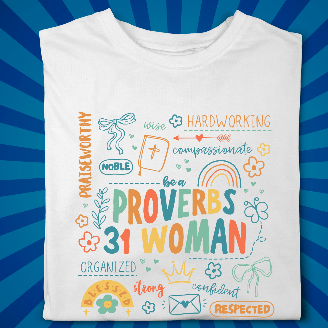 Proverbs 31 Woman | Mothers Day | Womans Day | Christian Tshirt - Zach Christian Apparel - Christian apparel