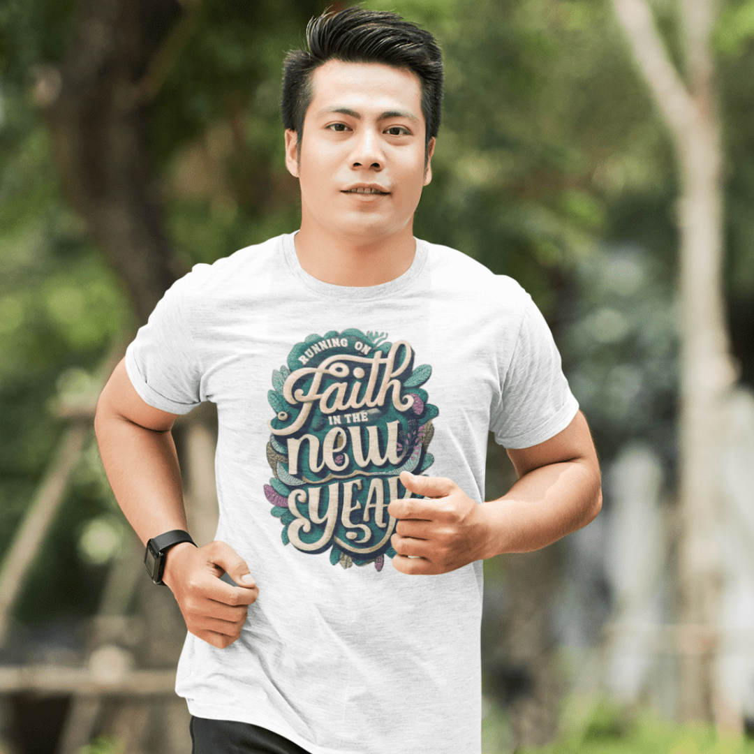 Running on Faith - Zach Christian Apparel - Christian apparel