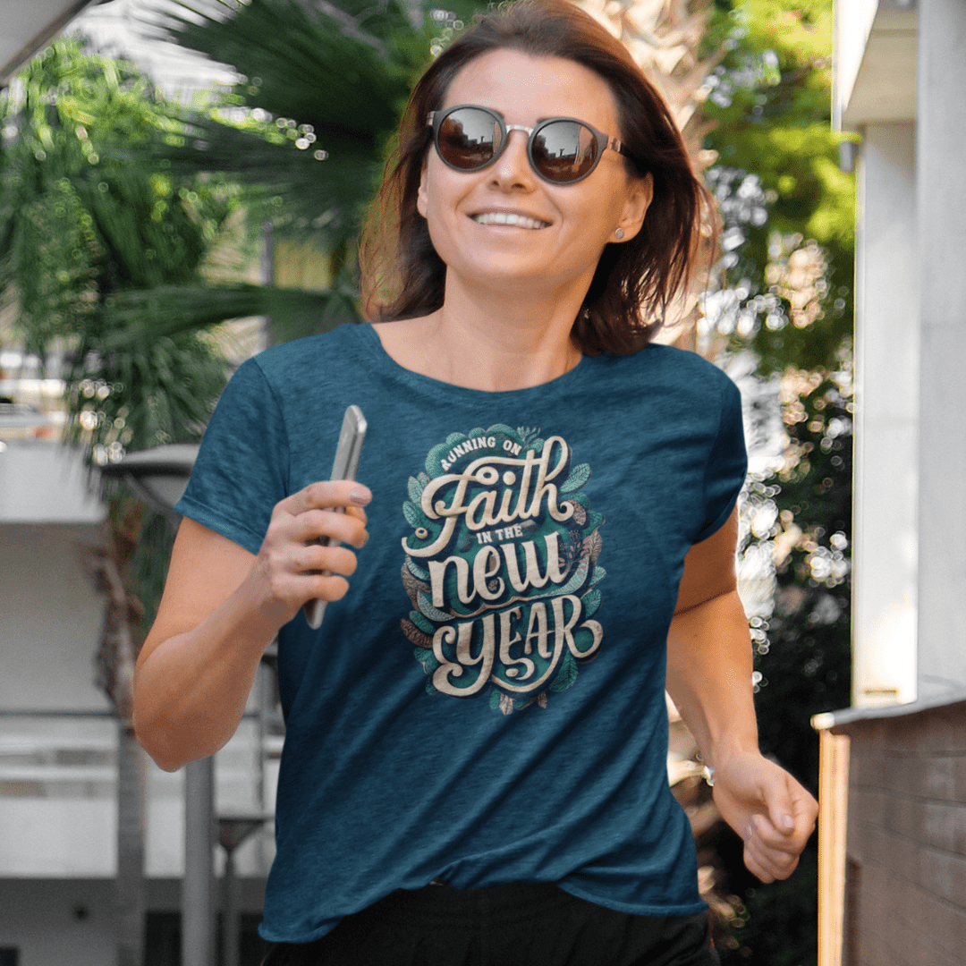 Running on Faith - Zach Christian Apparel - Christian apparel