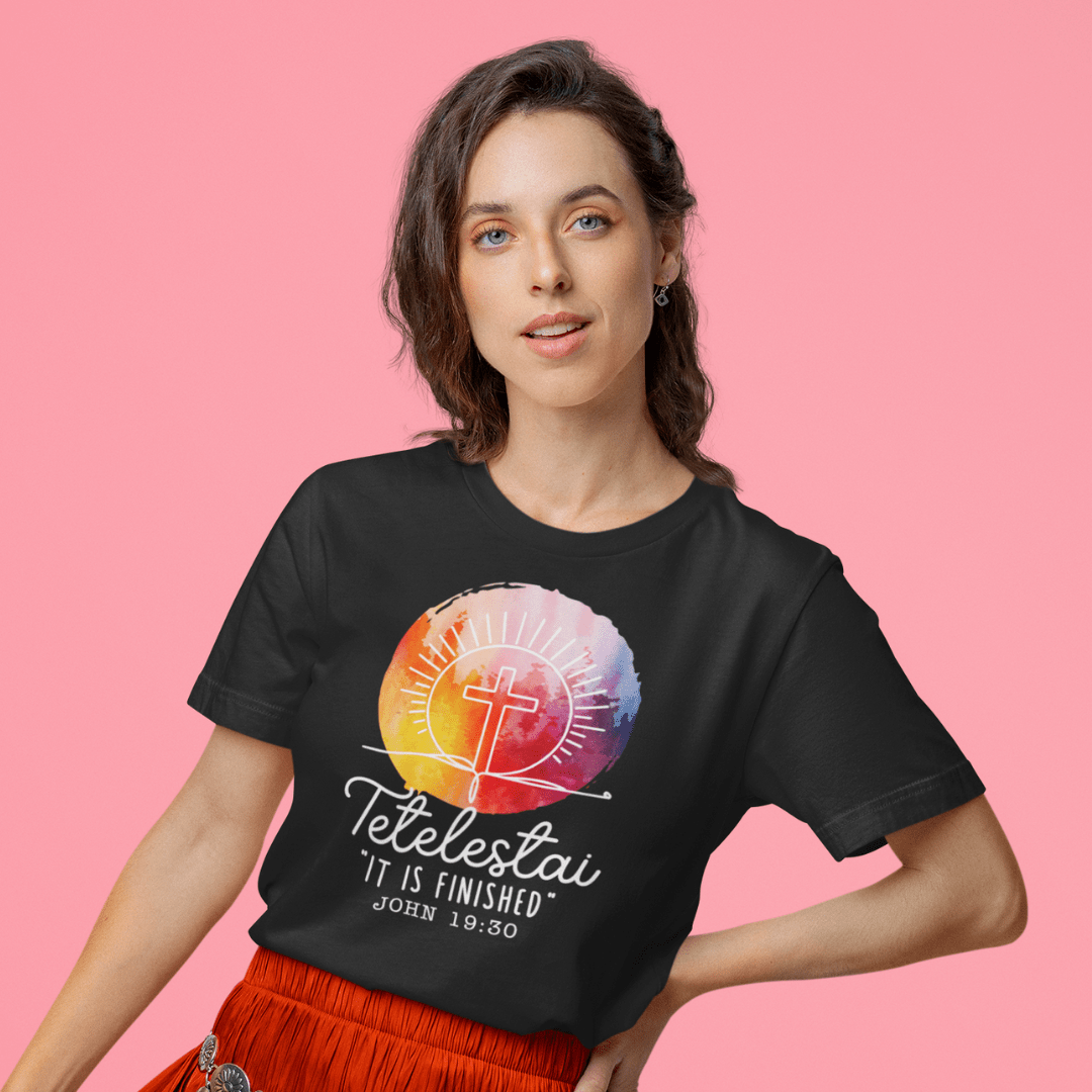 Tetelestai - It is Finished - Good Friday - Zach Christian Apparel - Christian apparel