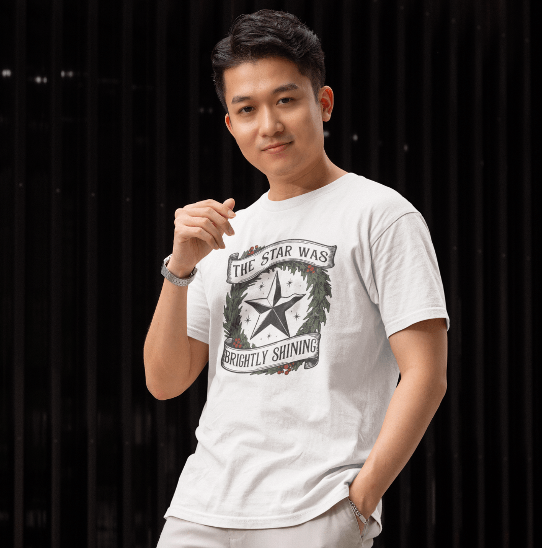 The Star was Shining Brightly - Zach Christian Apparel - Christian apparel
