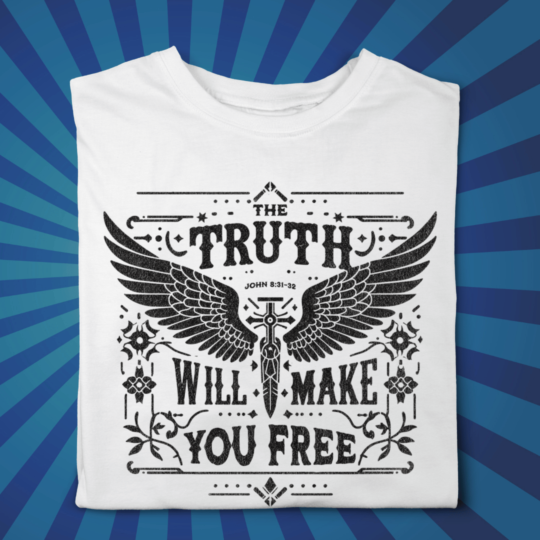 The Truth Will Make you Free - Zach Christian Apparel - Christian apparel