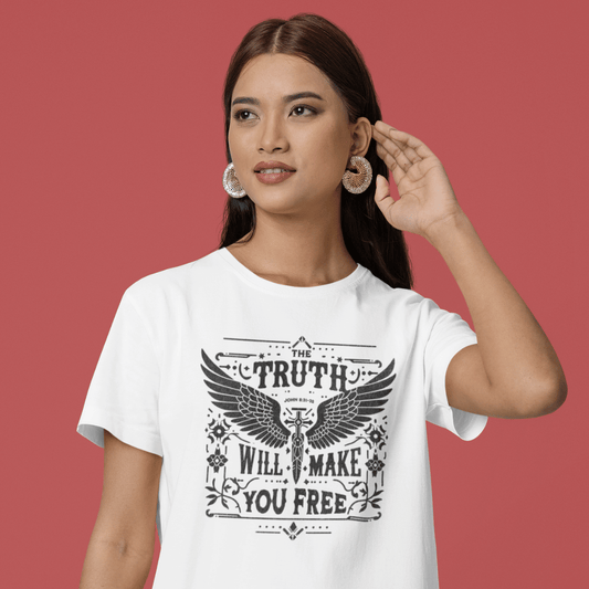 The Truth Will Make you Free - Zach Christian Apparel - Christian apparel