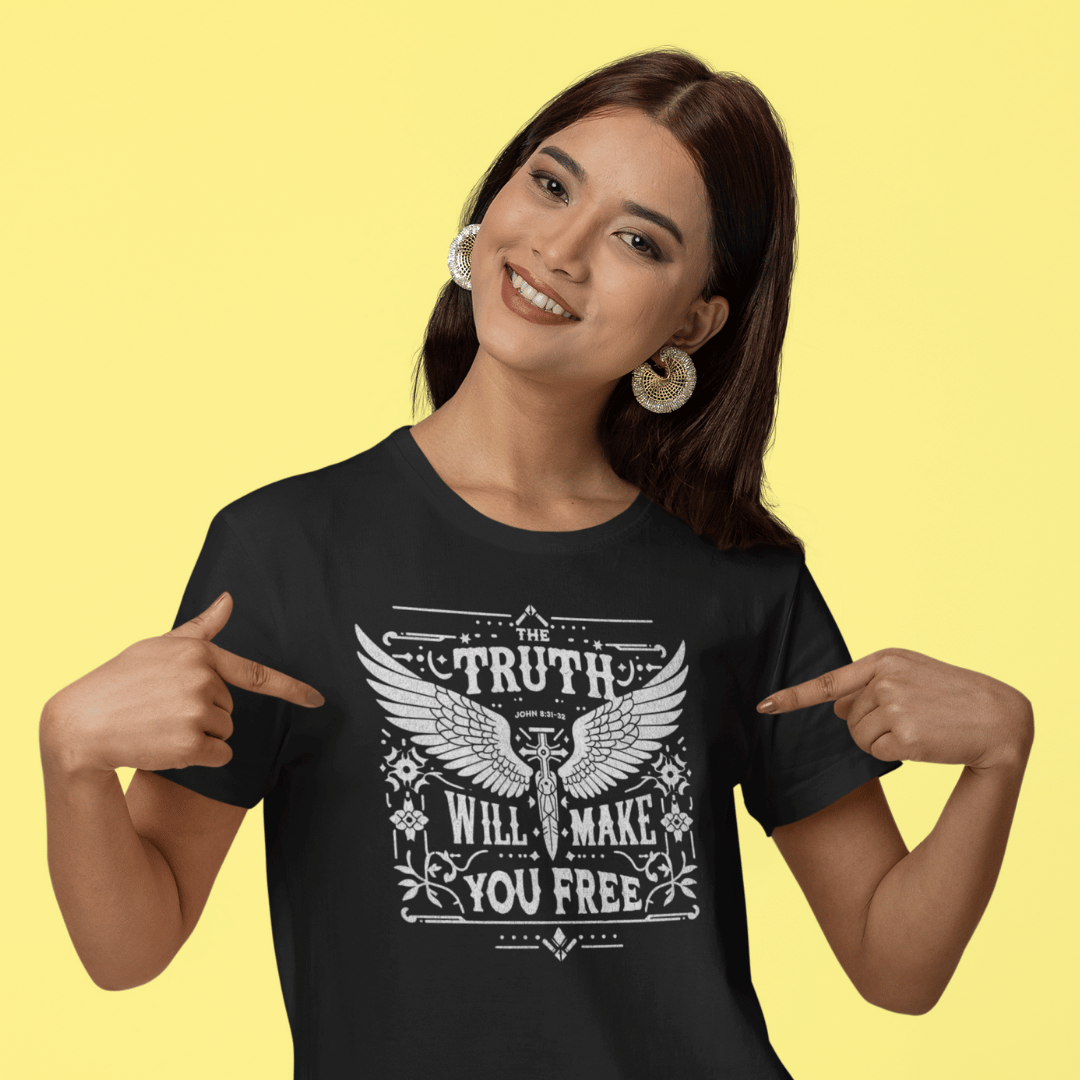 The Truth Will Make you Free - Zach Christian Apparel - Christian apparel