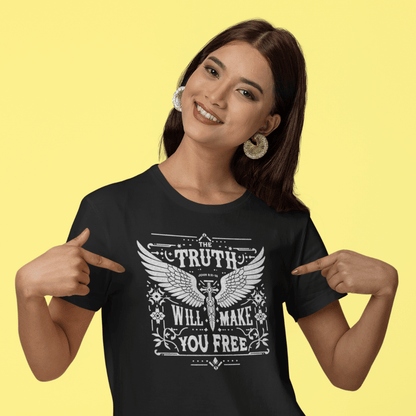 The Truth Will Make you Free - Zach Christian Apparel - Christian apparel