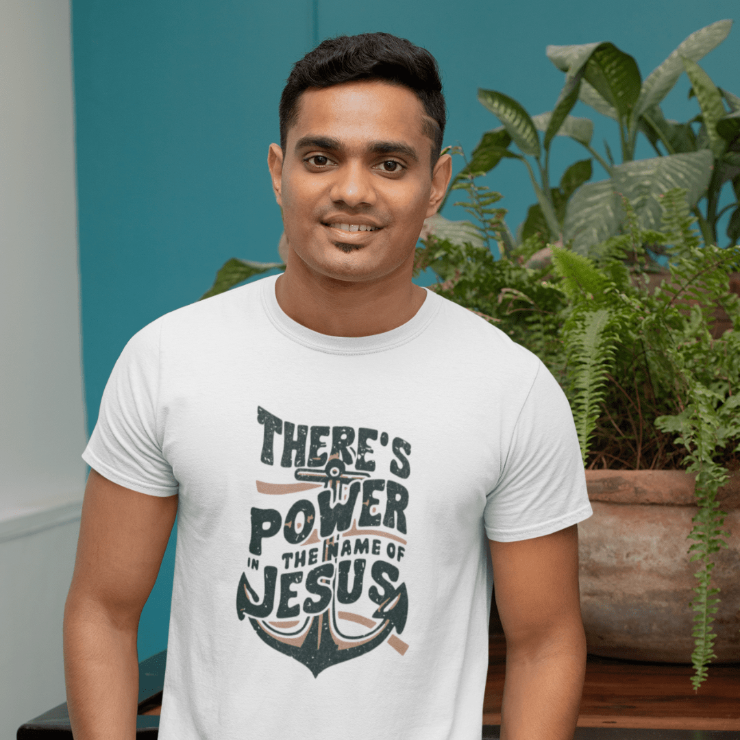 There is Power In the Name of Jesus - Zach Christian Apparel - Christian apparel