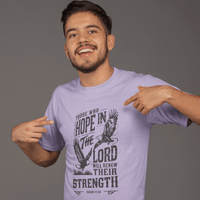 Those who Hope in the Lord - Zach Christian Apparel - Christian apparel