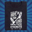 Those who Hope in the Lord - Zach Christian Apparel - Christian apparel