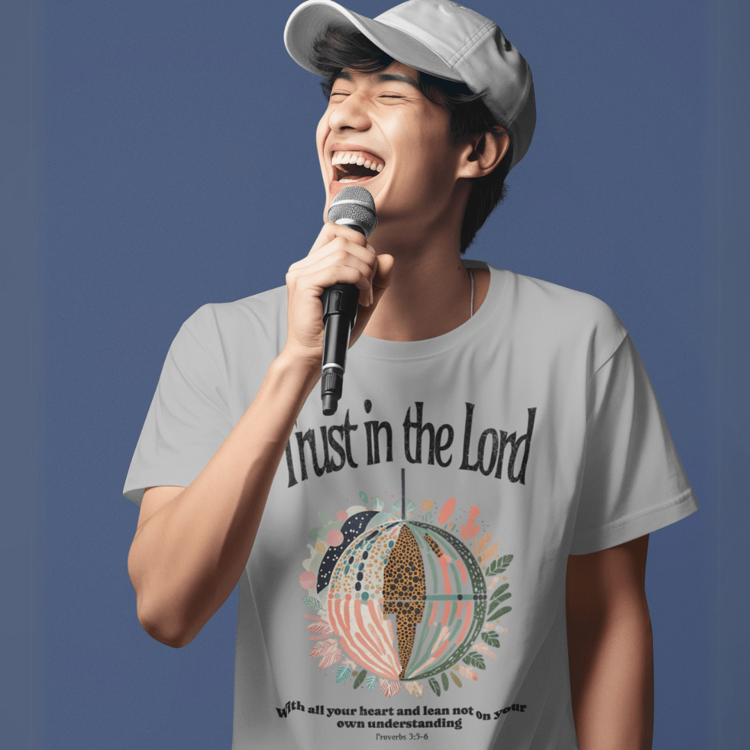 Trust In the Lord With all Your Heart - Zach Christian Apparel - Christian apparel