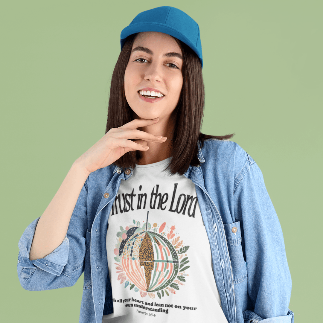 Trust In the Lord With all Your Heart - Zach Christian Apparel - Christian apparel