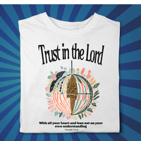 Trust In the Lord With all Your Heart - Zach Christian Apparel - Christian apparel