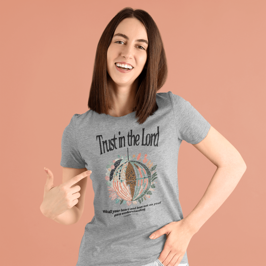Trust In the Lord With all Your Heart - Zach Christian Apparel - Christian apparel