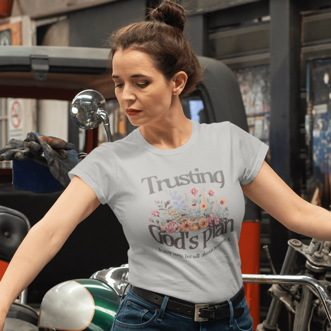 Trusting Gods Plan - Zach Christian Apparel - Christian apparel