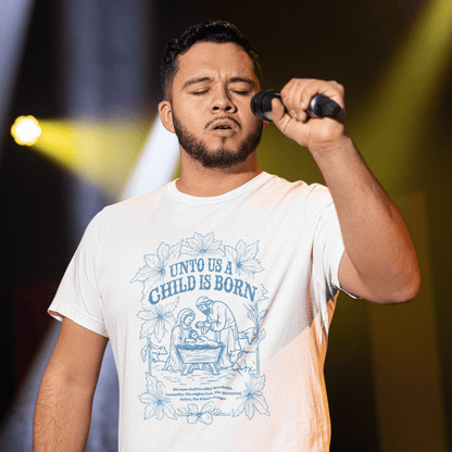 Unto Us a Child is Born - Zach Christian Apparel - Christian apparel