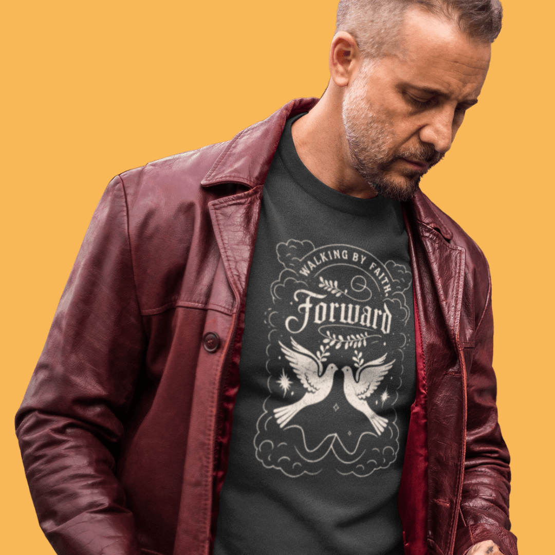 Walking by Faith Forward - Zach Christian Apparel - Christian apparel