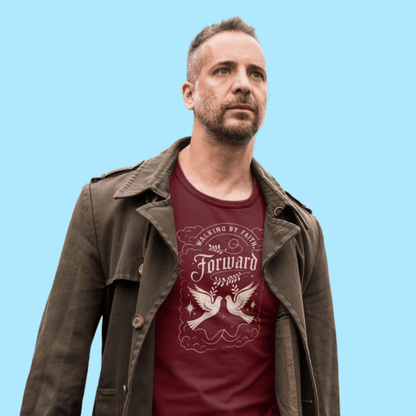 Walking by Faith Forward - Zach Christian Apparel - Christian apparel