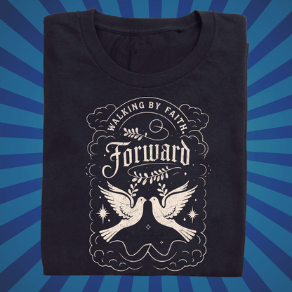 Walking by Faith Forward - Zach Christian Apparel - Christian apparel